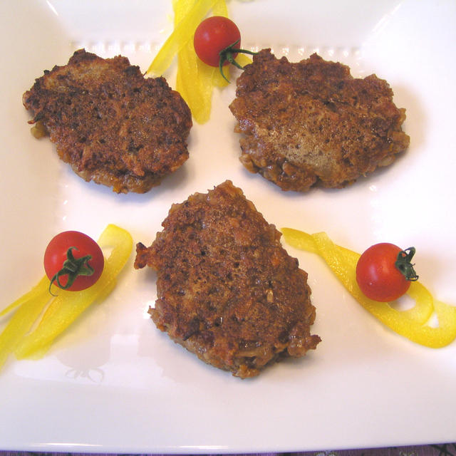 「味噌そぼろのじゃがバーグ」and「味噌そぼろのチーズ巾着」