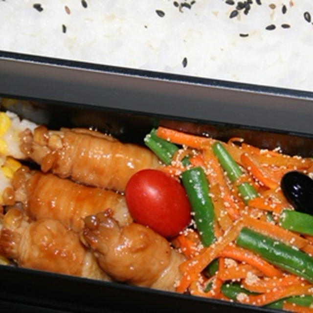 6月5日　　えのきの豚肉巻き照り焼き弁当