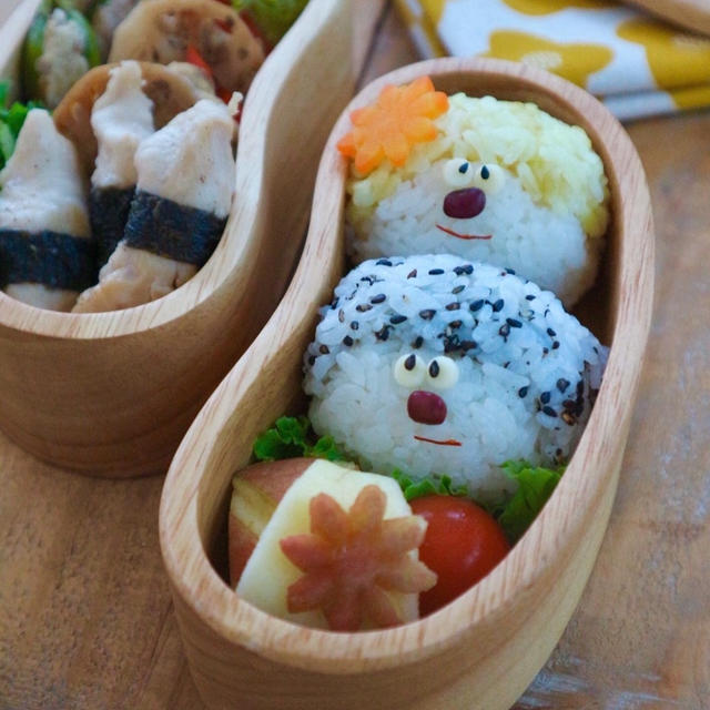 ダイエット中の娘へ＊小さすぎるおむすび弁当