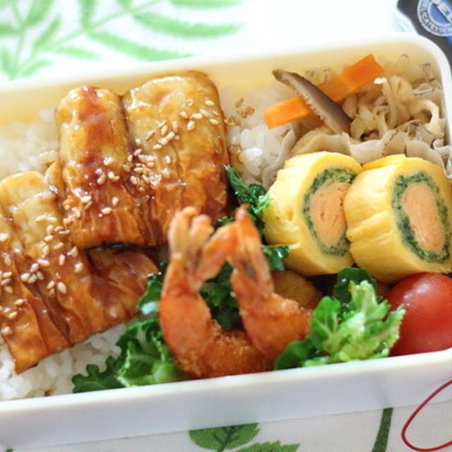 ちくわのかば焼き～中学生弁当