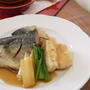 鯖の煮付けをメインのおかずに