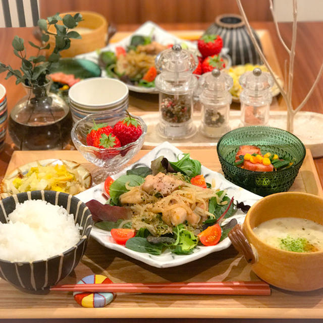 【献立】チキンともやしとスプラウトのドレッシングソテーと、主人に言われた嬉しい言葉