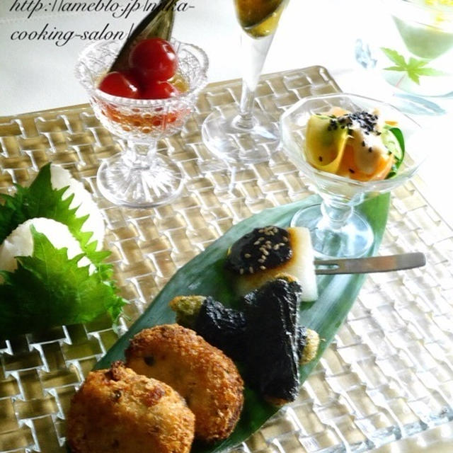 ７月のメニューが決まりました！テーマは「夏の涼しげ精進料理」