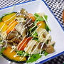秋野菜のグリルサラダとショックな出来事…