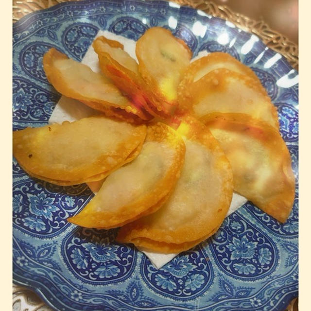 【ポテサラ揚げ餃子】カリカリ食感がやみつき!!