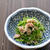 あと一品に-豆苗とツナのさっぱりおろし和え。*かどや製油