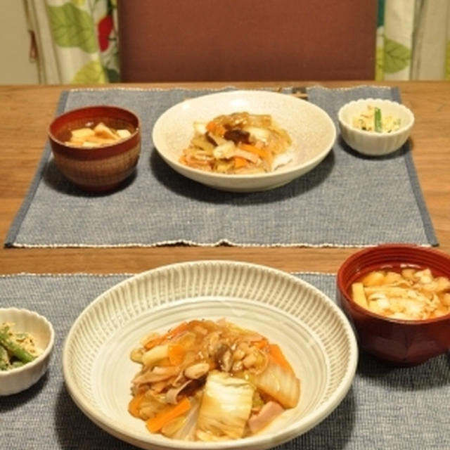野菜たっぷり中華丼