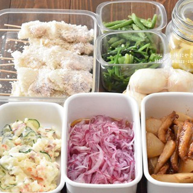 週始め作り置き・冷凍作り置き