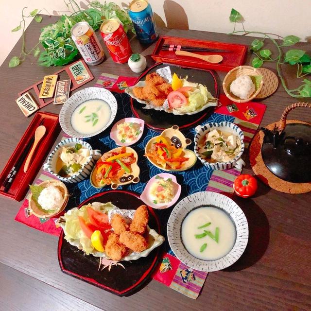 【毎度お馴染み‥いつもの夕飯】