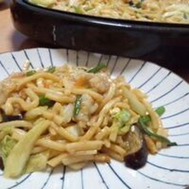 ホルモンうどん