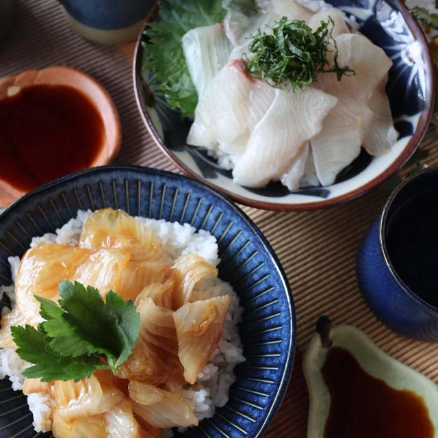 【カンパチ丼】やっとやっと(泣)ありがとう給食。とオススメカンパチ丼