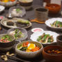 【献立】ミニビビンバ丼とミニねぎとろ丼とリルルー！～畑のレストランではございません～