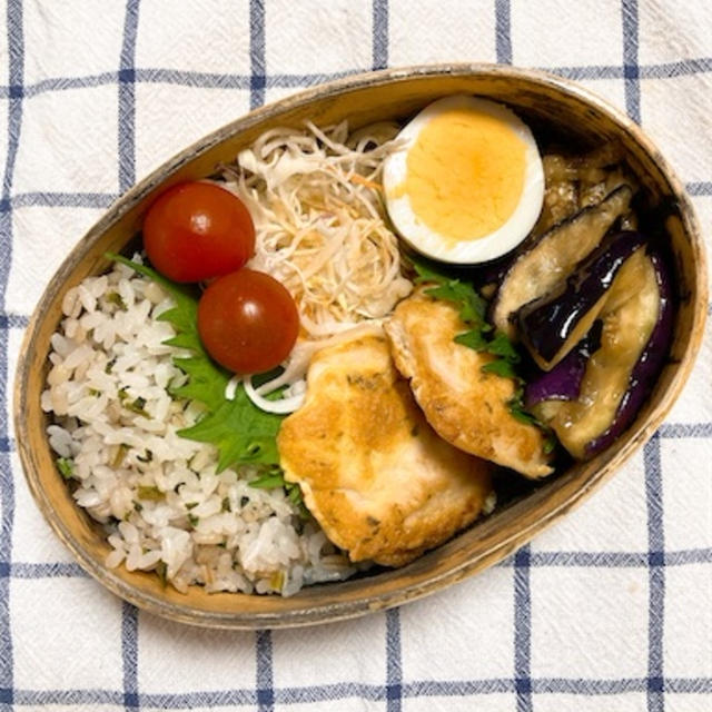 20250624鶏むね肉のピカタ弁当