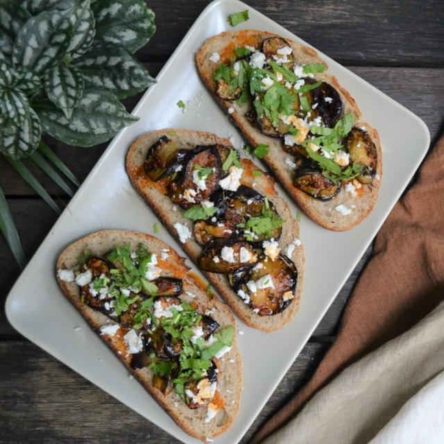 Eggplant Bruschetta 茄子のブルスケッタ