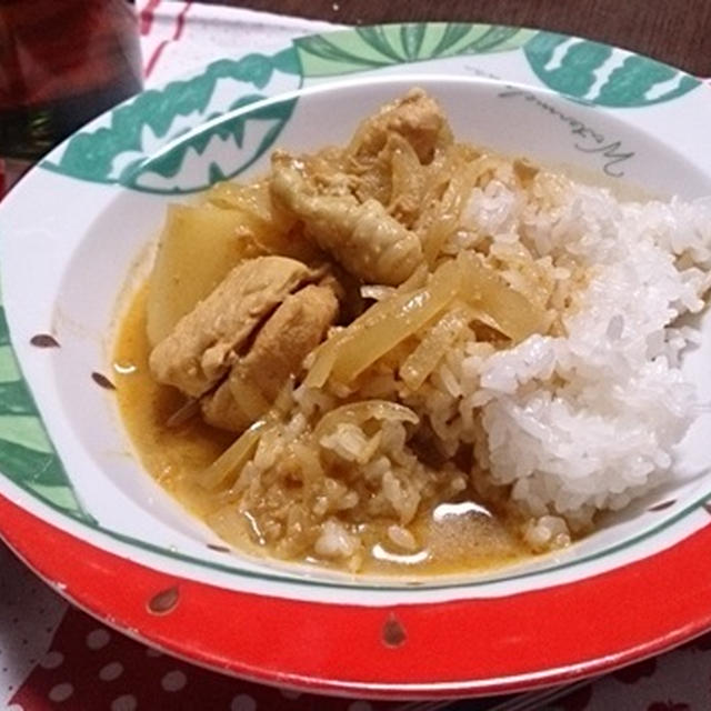 節分だけどタイカレーを作ってみた。 #タイカレー