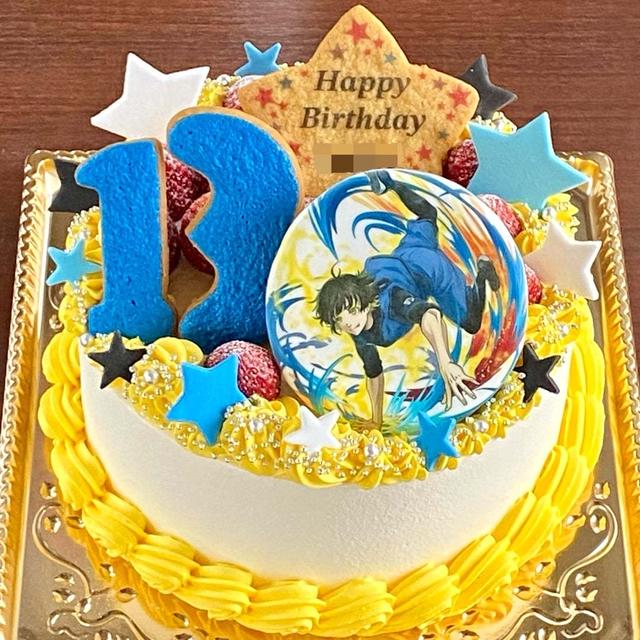 【ブルーロックのケーキ】蜂楽廻がノリに乗ってるケーキ☆