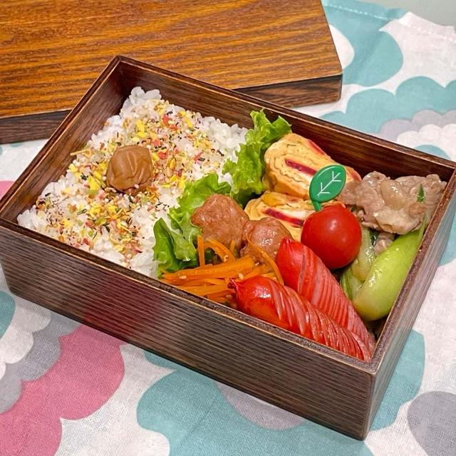 【お弁当】彩りが綺麗で甘じょっぱ美味しい!!!!!!!!!!!!!!!