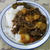 肉じゃがの残りでカレーライス