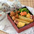 ヤンニョムポークと春巻きのお弁当＊＊