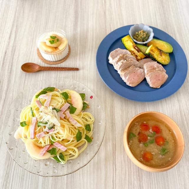 ＊【発見！ふくしま×オレンジページ】本田よう一さんに教わる、手軽で美味しい福島ごはん♪桃＆豚肉＊