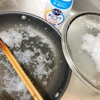 餃子料理のあとは、これで食器洗いも楽になりました～♬