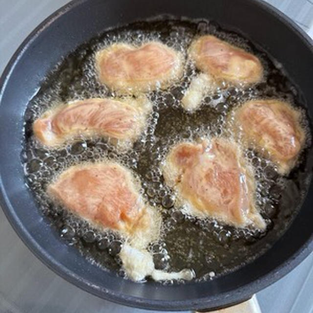 鶏むね肉でから揚げをするなら竜田揚げよりこっちが好き！な、中華風から揚げと昨日の晩ごはん
