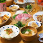 鯛づくしの晩ごはん