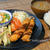 （夕飯）　エビフライ定食　初出勤！！