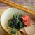 菜の花と梅のレモン風味パスタ。
