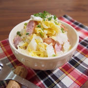 【電子レンジだけで超簡単♪箸がとまらない〜♪白菜とウィンナーのコールスロー♪ 】