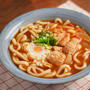 トマトもつ煮込みうどん、もつ煮込みリメイク・アレンジ