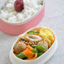 市販の肉だんごは最強☆肉だんごと野菜の甘辛炒めがメインのラクチン10分節約弁当