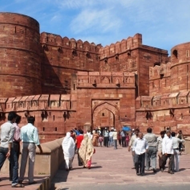 インド旅行記８☆アグラ城も灼熱