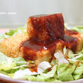 豆腐のマスタードカツと「筍の土佐煮」と「徳島旅行　前篇」