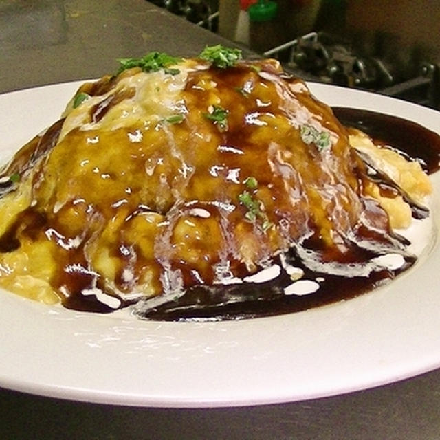 超とろとろ卵の中華風オムライス