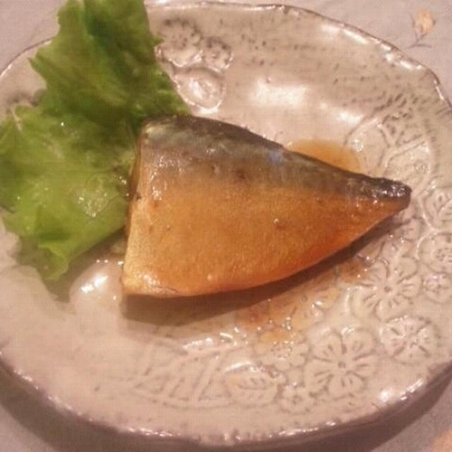 鯖の煮付け♪