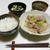 豚肉とソラマメの塩ダレ炒め。