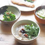 【レシピと献立とわんこ】糸こんにゃくとお豆ののフォー風スープ