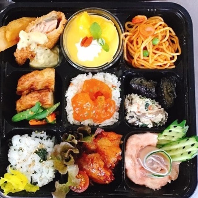 9分割弁当・サバ缶トースト