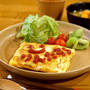 きのうの献立メモ。オムライス定食（2019.7.2）
