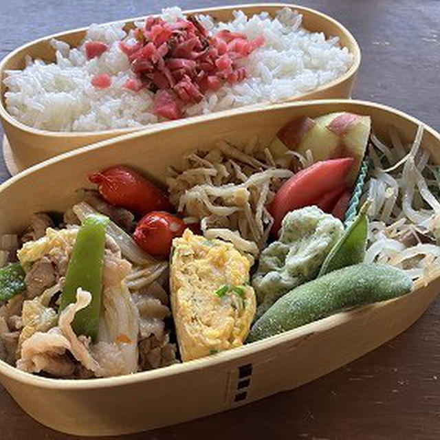 回鍋肉弁当