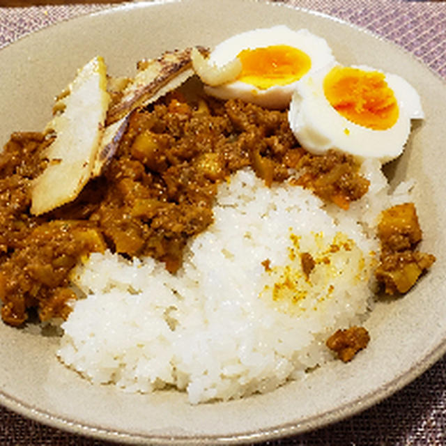 筍キーマカレー