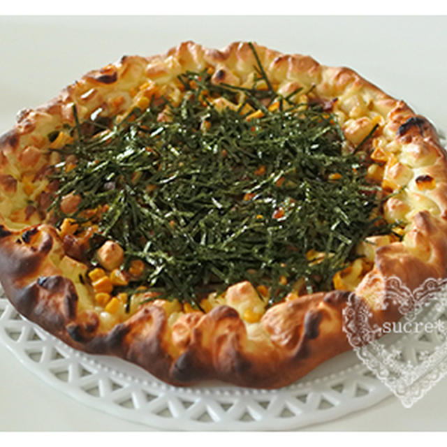 *　照り焼きチキンピザ。　*