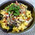 一人ご飯・・残り物野菜で簡単ナムル丼～