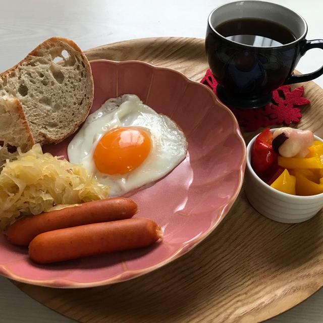 パン朝食