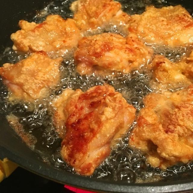 鶏の唐揚げ衣いろいろ