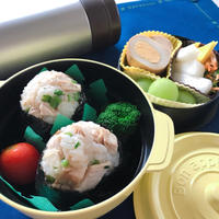 しっとり&さっぱり鶏チャーシューのおにぎり弁当