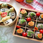 可愛いお弁当を旦那に持たせる嫌がらせ弁当「ハロウィンざるそば編」　ストレッチパーカーのPR