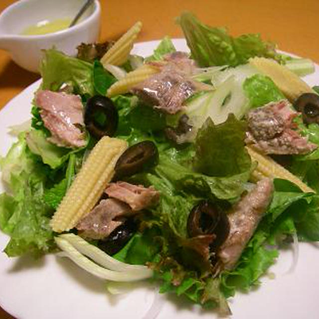 ソウダカツオのコンフィ