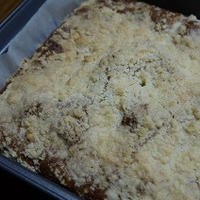ベリーの焼きっぱなしのケーキ